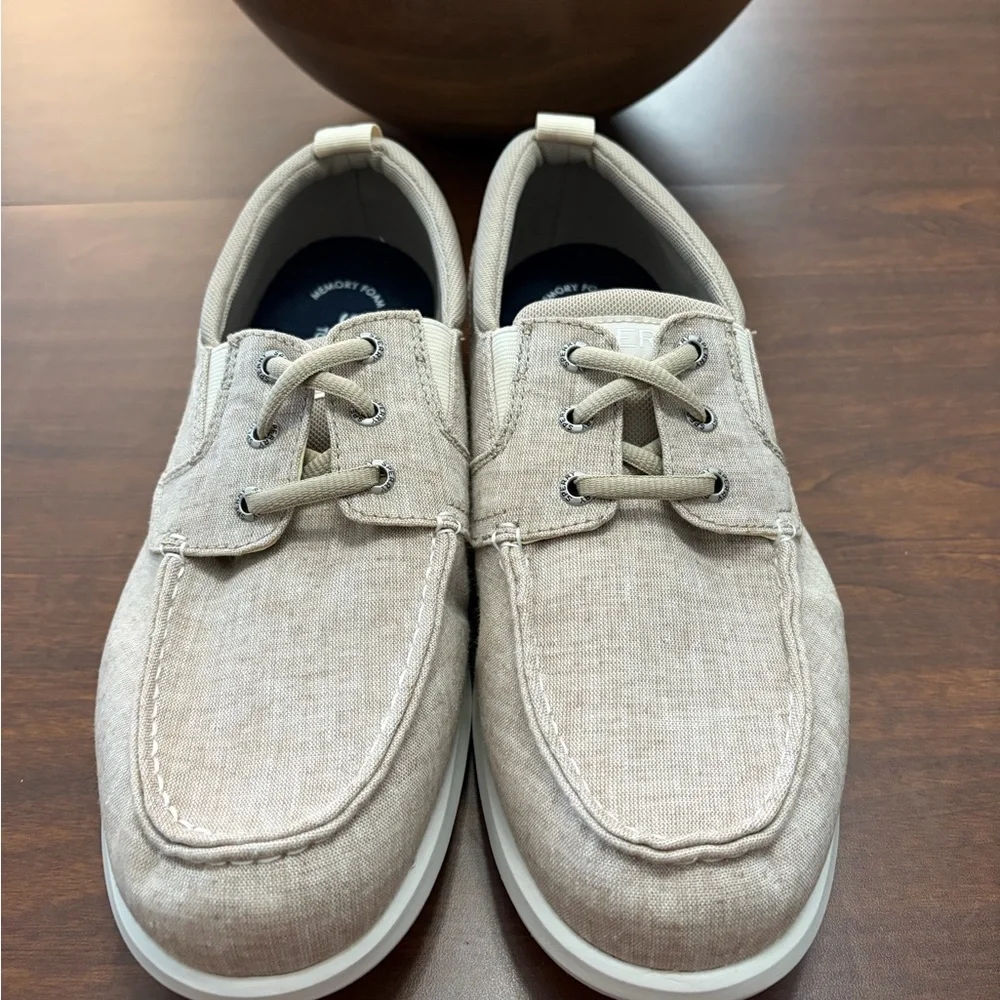 Sperry Men's, Bowrider Plushstep 3-Eye Sand 8M size 10